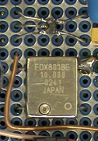 3 Volt Regulator and FOX VCTCXO module